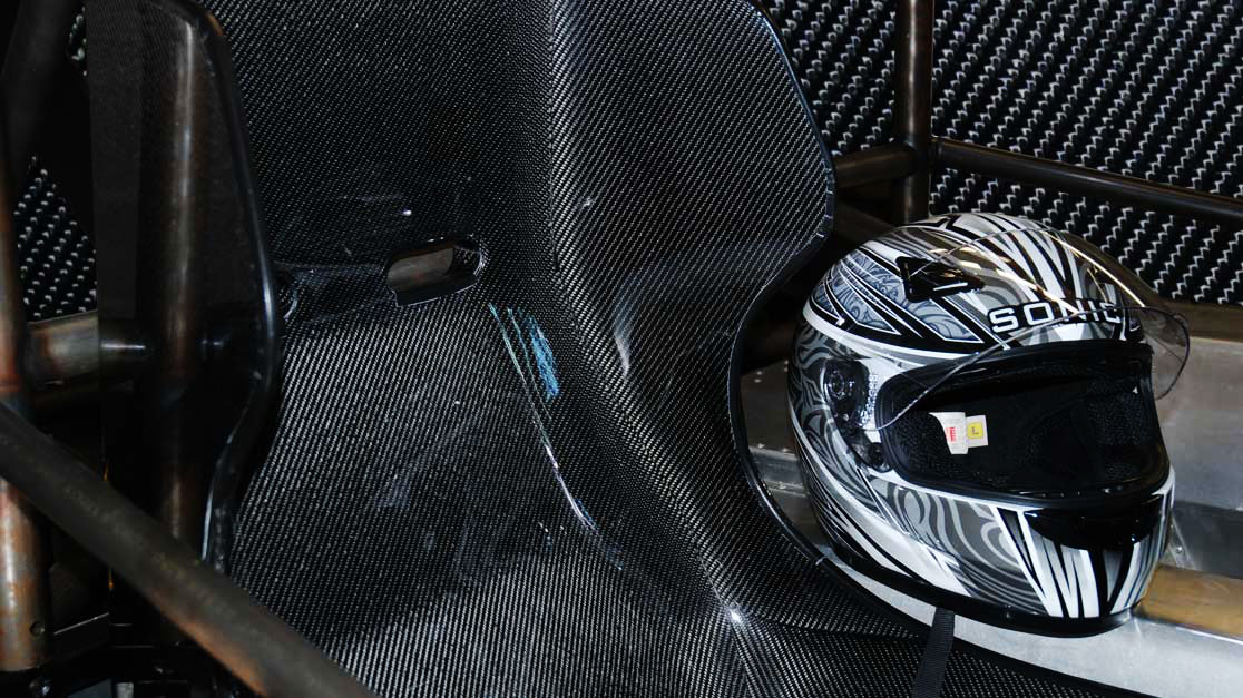 Aero Supercar carbon fiber